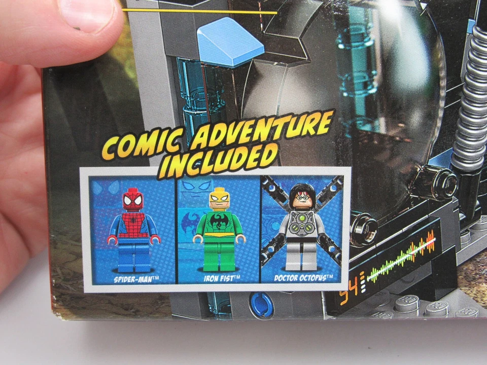 Lego Marvel Super Heroes 6873 Spiderman's Doc Ock Ambush NEW OPEN BOX - Image 2 of 4