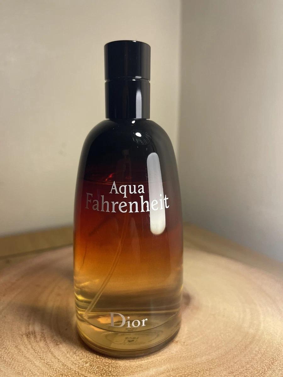 Dior Aqua Fahrenheit 125ml EDT Spray Older Batch 2015 Discontinued