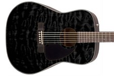 Guitar Skin Axe Wrap Re-skin Vinyl Decal DIY QUILTED MAPLE Black Beauty GS 201