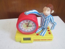 Curious George Educational Teaching Alarm Clock