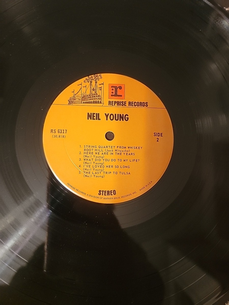 Neil Young & The Bluenotes 中古LPレコード NEIL YOUNG & THE BLUENOTES NEW YORK, NEW YORK Vinyl Double Album