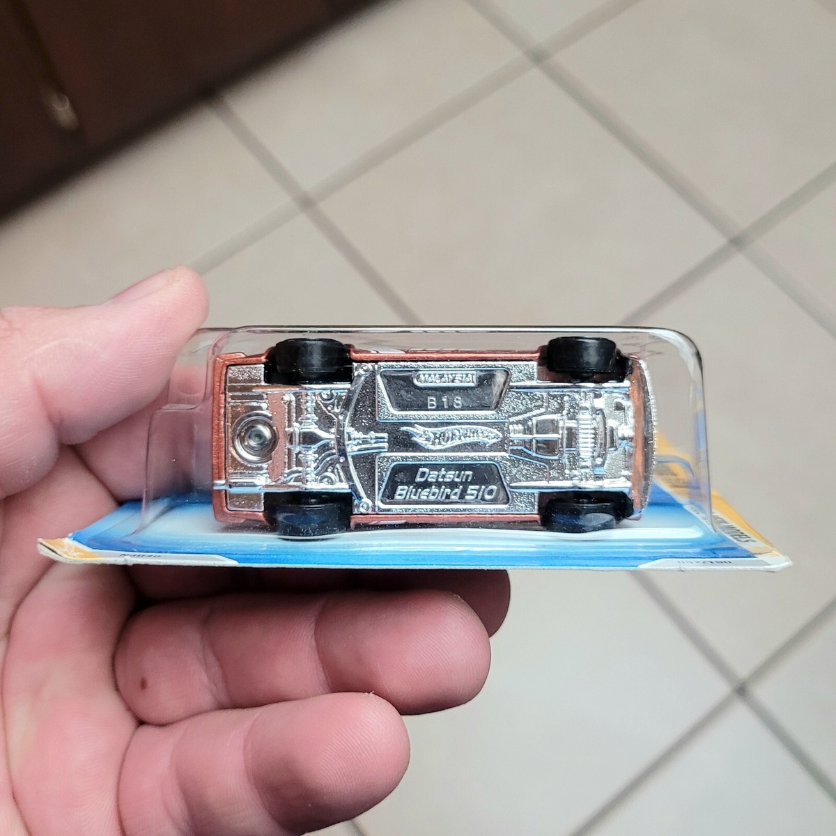 Hot Wheels 2009 Datsun Bluebird 510 Antenna Variation Copper Ultra