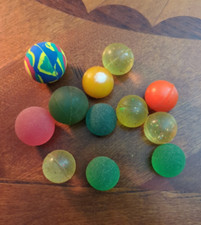 Vintage Super Ball Collection 12 TOTAL