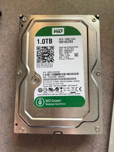 Western Digital WD Green WD10EZRX 1TB 3.5" SATA III Desktop Hard Drive