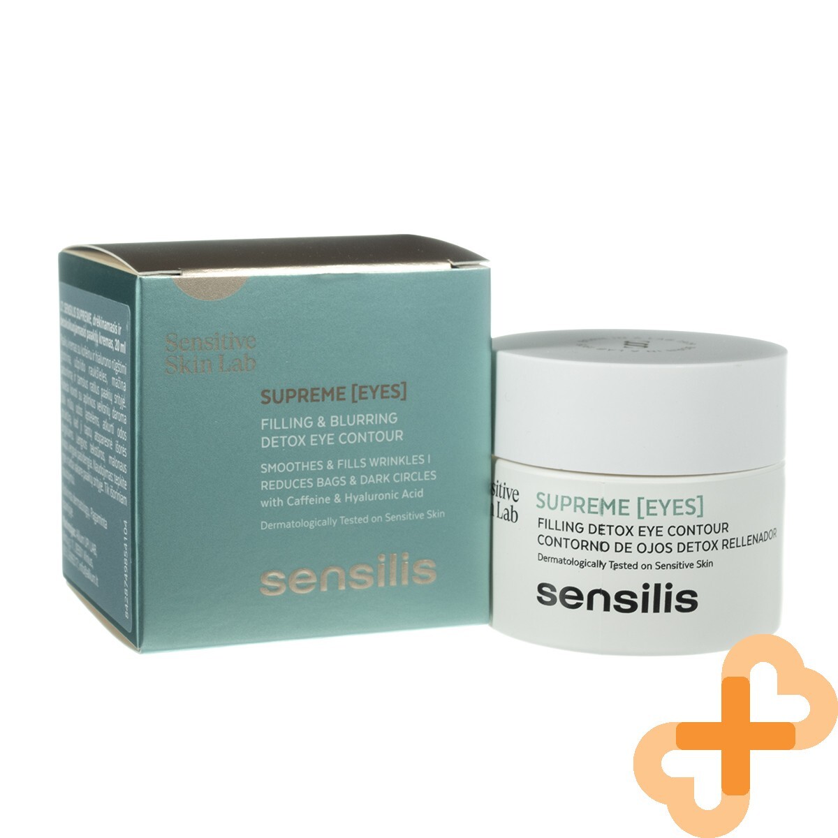 SENSILIS SUPREME Filling Detox Eye Contour Moisturizing Detoxifying 20ml Cream