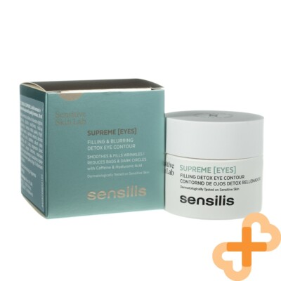 Sensilis Höchste Füllmaterial Detox Augenpartie Befeuchtend Entgiftung 20ml