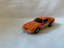 HOT WHEELS 1982 Mattle ORANGE CAMARO Z28 CAR. MADE IN MALAYSIA Loose
