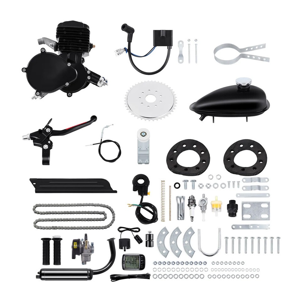 80CC 100CC 110CC 2-Stroke Engine Motor Kit for Motorized Bicycle Bike ...