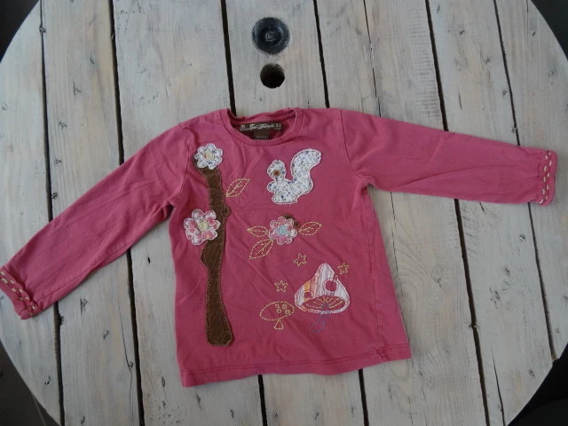 T-shirt fille 9/10 ans Zara rose clair imprimé Courageous - Vêtements T-shirt fille 9/10 ans Zara rose clair imprimé Courageous - Vêtements