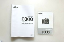 Nikon D300 DSLR User Instruction Manual del Usuario Espanol Spanish ES