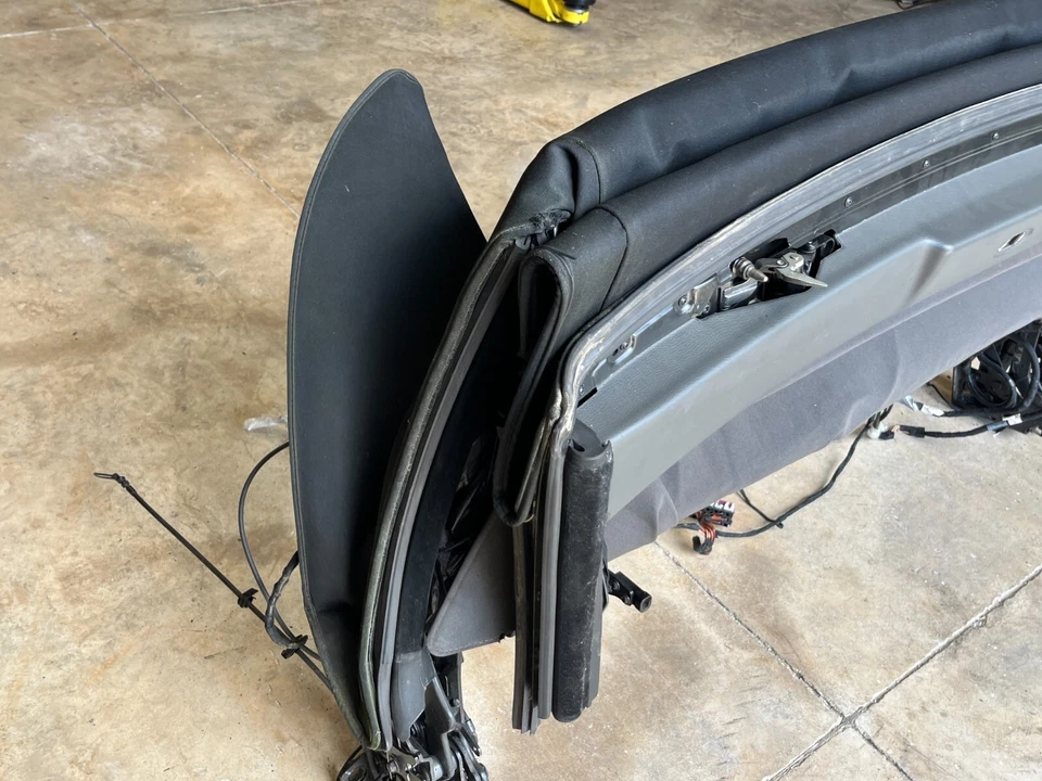 2008 Bmw 650i Convertible Top Assembly - Black - 152k - TEST VIDEO — 第 3/4 张图片