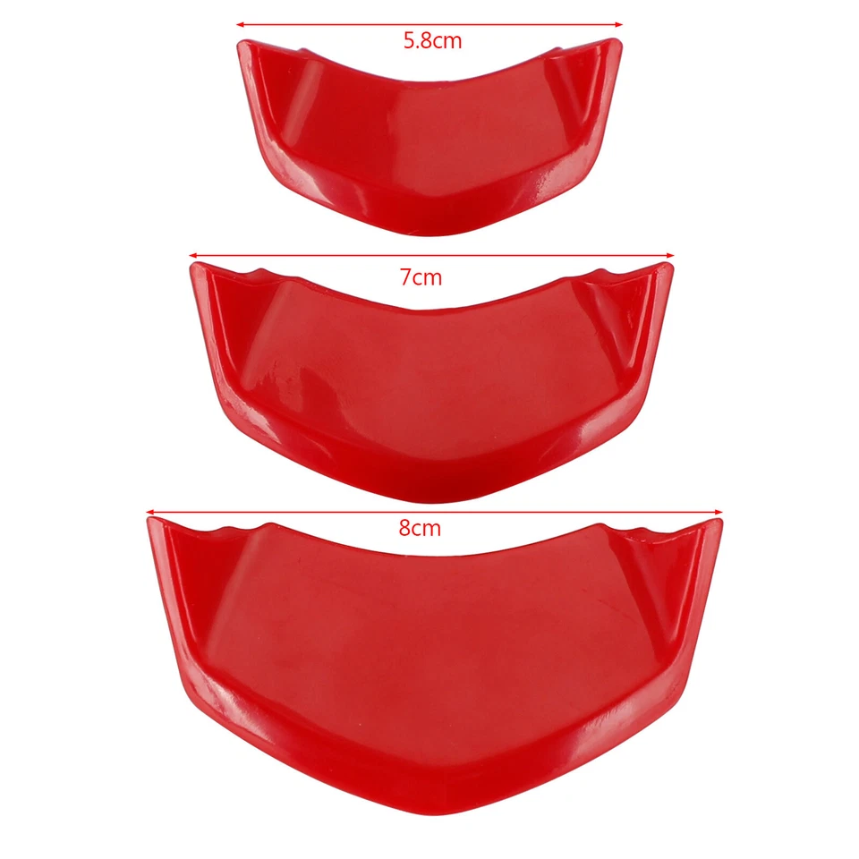 Front Decorative Horn Cover For VESPA Sprint Primavera 125/150 2014-2021 Red UE - Image 2 of 4