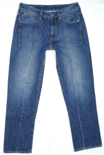 G-star Lanc 3D HIGH Straight Prestored Sz W26 L32 Jeans Pants Women's Denim Blue - Picture 1 of 6