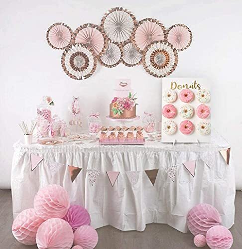 Donut Stand for Party, Donut Wall Holders for Table, Reusable White 1 Pack - Picture 3 of 7
