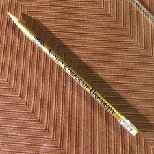 Apollo Corporate University wood pencil, school logo on lead writing insrument