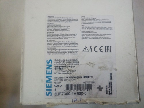 Siemens 3UF7300-1AB00-0 digital module; 4 inputs & 2 relay outputs New Unused - Picture 8 of 9