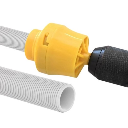 Trapano Elettrico Compatibile PVC Kit Filettatubi con Varie Misure di Dieta -Set 7PZ - Foto 14 di 15