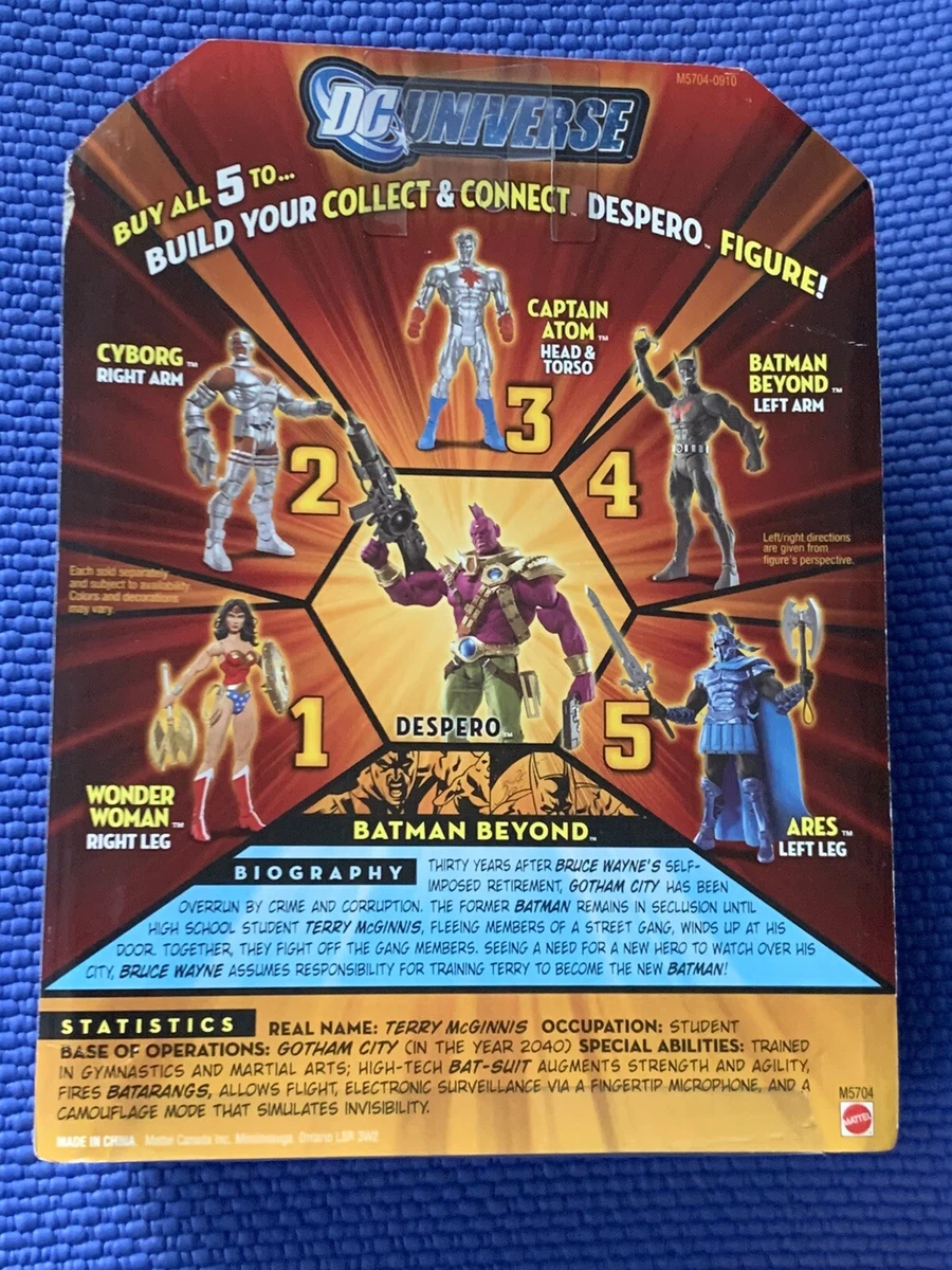 The new Batman Beyond Terry McGinnis Action Figure DC Comics Universe  Classics | eBay