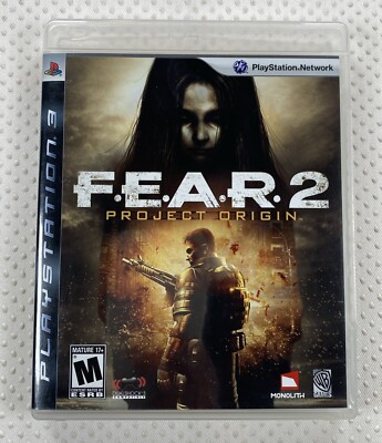 F.E.A.R. 2: Project Origin (Sony PlayStation 3, 2009) No Manual