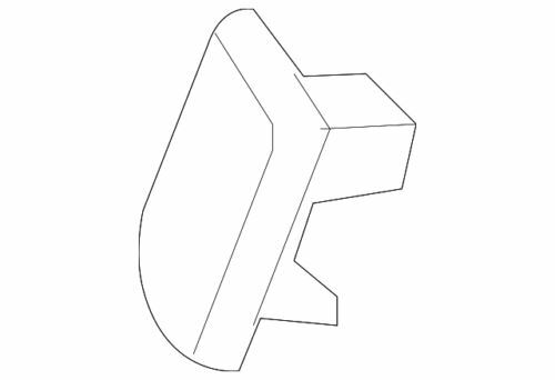 Cubierta de boquilla de lavado de faros para GM Cadillac 2010-2016 (N/P 25928247)