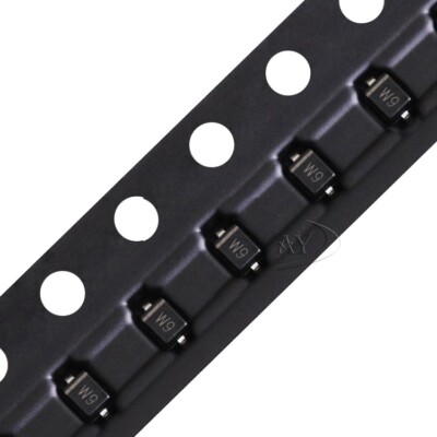 500PCS BZT52C5V6S MM3Z5V6 PZU5.6B W9 5.6V 1/5W SOD-323 0805 SMD Zener Diodes