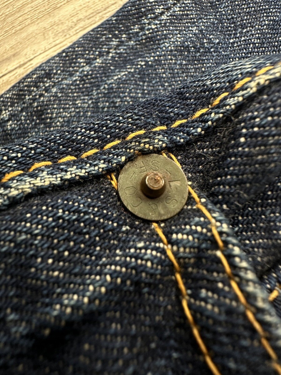 Levi's 501 1950s 1960s Selveged Hidden Rivets Big E Jeans Levi's 501 1950s 1960s Selveged Hidden Rivets Big E Jeans