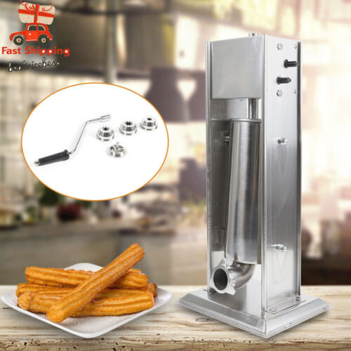 5L Edelstahl Home Vertikale Manuelle Spanische Donuts Churrera Churros Maschine Maschine - Bild 2 von 20