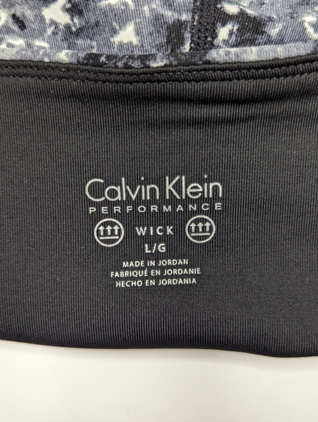 Calvin Klein Women's Performance Wick Capri Quick Dry Leggings Activewear Size L image 2