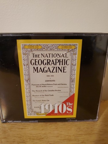 National Geographic Magazine The 1910's  3 CD-ROM   - Picture 1 of 7