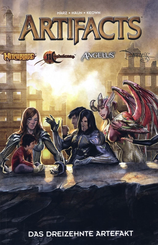 ARTIFACTS #3 VARIANT deutsch WITCHBLADE/ MAGDALENA/ ANGELUS/ DARKNESS lim.77 Ex - Bild 1 von 1