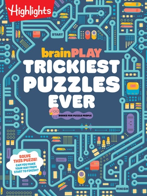 brainPLAY Trickiest Puzzles Ever (Paperback Book)