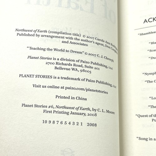 Northwest of Earth: Complete Northwest Smith By C.L. Moore First Taschenbuch 2008 - Bild 5 von 7