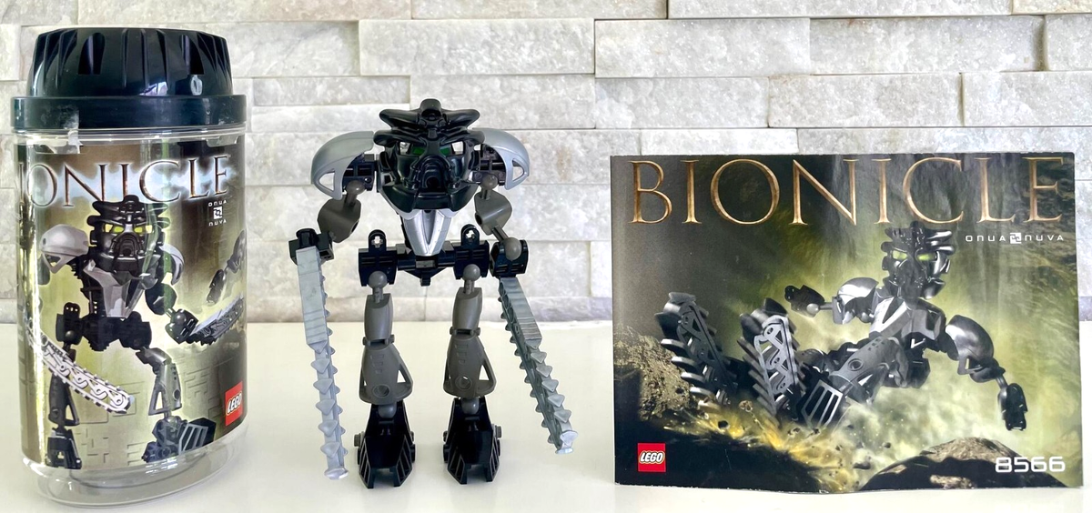 Bionicle Toa Nuva: 8566 , 8567 , 8568 , 8571 , 8572 . Complete