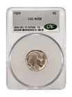 1929 Buffalo Nickel CAC AU58