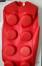 Red LEGO Brick Pullover Costume Halloween Adult