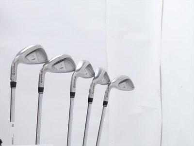 #ad #ad Taylormade Rac Os Iron Set 6 Pw Regular Flex 13500617 Good Left Hand Lh $191.24