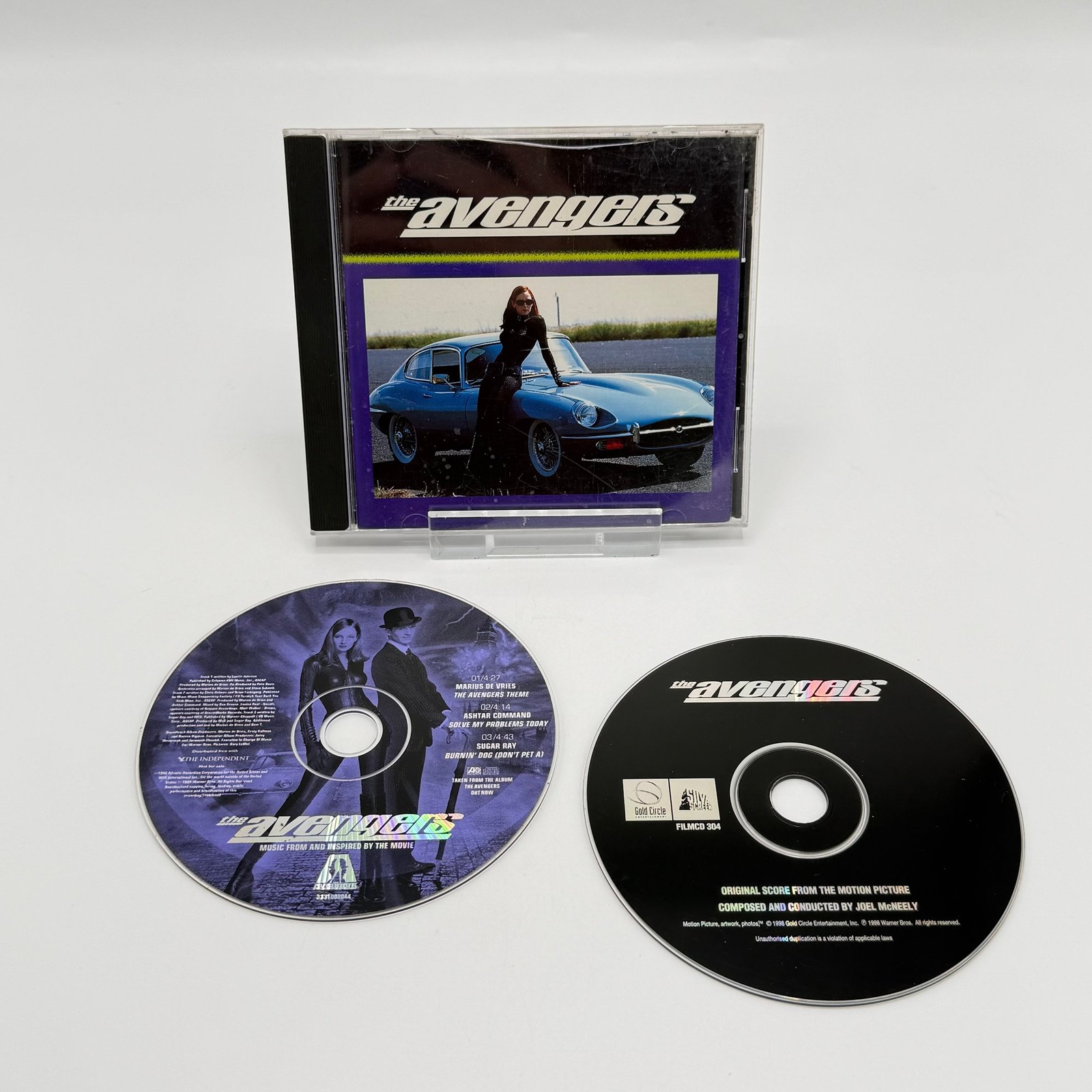 The Avengers Soundtrack Original Score & Music From Inspired by Joel McNeely CDs