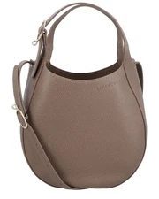 Longchamp Le Foulonne Leather Tote Women's Brown