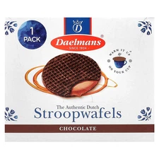 Stroopwafels, Chocolate, 24 Waffles, 1.27 oz (36 g) Each