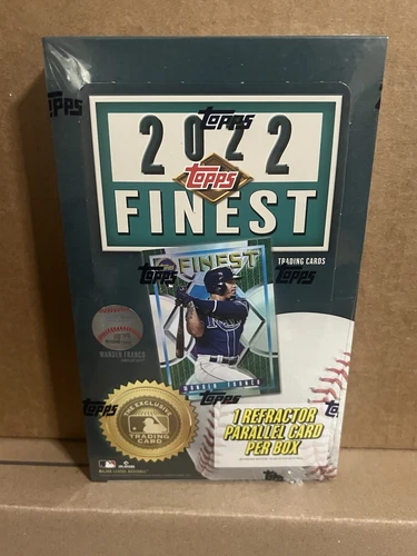 2022 Topps Finest Flashbacks Baseball Hobby Box Factory Sealed