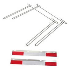 24 Inch Stainless Steel Mud Flap Anti Sail Bracket Hanger stainless steel