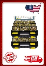 919 Pcs Grade 8.8 Metric Bolt Assortment, M4 M5 M6 M8 Heavy Duty Nuts Kit