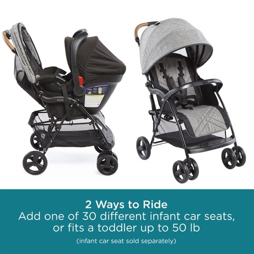 Contours Quick Lightweight Travel Toddler and Baby Stroller with Adapter Free... - Picture 3 of 10