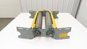 Hytrol 24" Belt Conveyor Double Tail Pulley Nose-Over Assembly Chain Drive