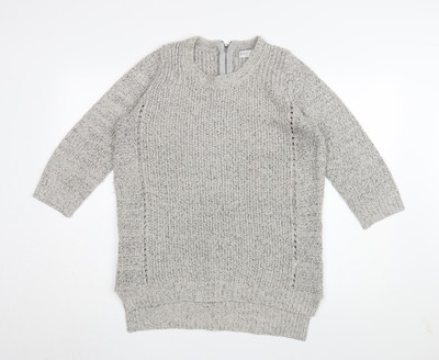 Marks and Spencer Damen Pullover Pulli Grau Größe 10
