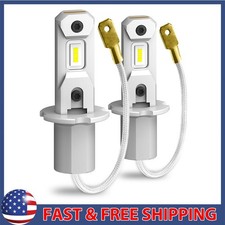 Led Headlight Bulbs Drl 6500k White H3 Fog Light Lamps Super Bright Auxito 210x