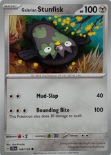 106/159 GALARIAN STUNFISK | COMMON | JOURNEY TOGETHER POKEMON CARD