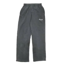 Martine Rose S Black Wide Leg Sweatpants Track Pants Easy Bottoms Used