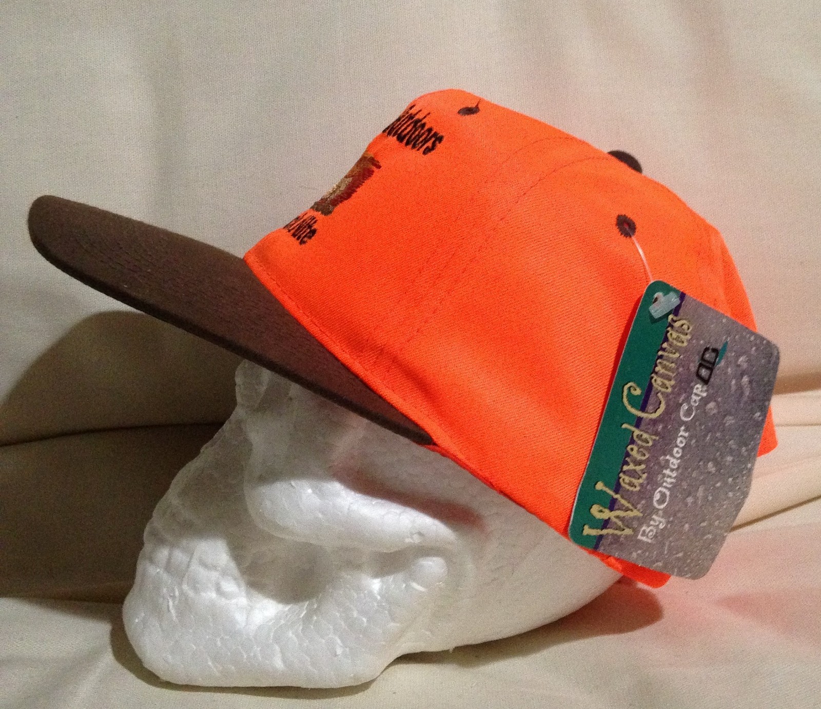 VTG Michigan Hunt Snapback Hat Lot YoungAn Whitetail Deer Black Bear