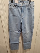 Vintage Calvin Klein High Rise Soft Stretch Straight Leg Jeans, Women's Size 10